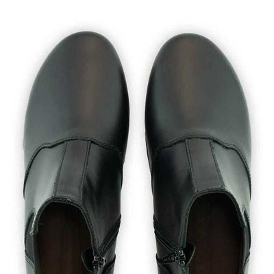 [Schwarz] Louis Herren Clog Stiefel, Herrenclog von woody Schuhe. Clogs mit biegsamer Holzsohle und Holzfußbett. Herrenclogs, Holzclogs kaufen. Clogs online bestellen, Farbe: schwarz