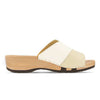 modell-lucy-farbe: weiss-hielo_clogs pantoletten damen mit biegsamer nachhaltiger weidenholzsohle, holzclogs woody, woody schuhe, woody shoes, handgemachte holzschuhe aus österreich, kärnten