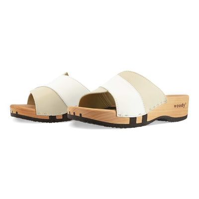 modell-lucy-farbe: weiss-hielo_clogs pantoletten damen mit biegsamer nachhaltiger weidenholzsohle, holzclogs woody, woody schuhe, woody shoes, handgemachte holzschuhe aus österreich, kärnten