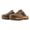 lukas, clogs herren mit biegsamer nachhaltiger holzsohle, der bestseller, farbe: caffe-braun, holzclogs woody, woody schuhe, woody shoes, handgemachte holzschuhe aus österreich, kärnten