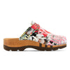 lukas, clogs herren mit biegsamer nachhaltiger holzsohle, der bestseller, farbe: kaiser franz joseph (multicolor), holzclogs woody, woody schuhe, woody shoes, handgemachte holzschuhe aus österreich, kärnten