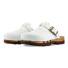 ukas, clogs herren mit biegsamer nachhaltiger holzsohle, der bestseller, farbe: weiss, holzclogs woody, woody schuhe, woody shoes, handgemachte holzschuhe aus österreich, kärnten