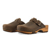 Clogs Damen Manu woody Schuhe, Damen Clogs Leder, klassische Clogs für Damen Leder manu, clogs damen mit biegsamer nachhaltiger holzsohle, der bestseller, farbe: caffe (braun), holzclogs woody, woody schuhe, woody shoes, handgemachte holzschuhe aus österreich, kärnten