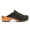 manu, clogs damen mit biegsamer nachhaltiger holzsohle, der bestseller, farbe: nero-schwarz, holzclogs woody, woody schuhe, woody shoes, handgemachte holzschuhe aus österreich, kärnten