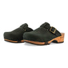 manu, clogs damen mit biegsamer nachhaltiger holzsohle, der bestseller, farbe: nero-schwarz, holzclogs woody, woody schuhe, woody shoes, handgemachte holzschuhe aus österreich, kärnten
