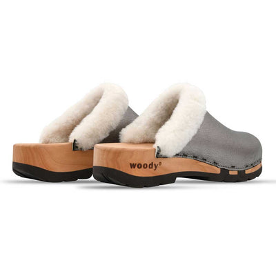 Marie gefütterter Damen Clog woody®