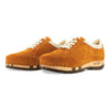 Clogs Damen Sneaker Mary Papaya Damenclogs Sneakers - mary-farbe: papaya (orange)-schwarz_sneaker-damen-woody leder clogs damen. holzclogs, holzschuhe bestellen.