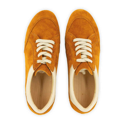 [Papaya] Clogs Damen Sneaker Mary Papaya Damenclogs Sneakers - mary-farbe: papaya (orange)-schwarz_sneaker-damen-woody leder clogs damen. holzclogs, holzschuhe bestellen.