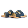 max, pantoletten clogs herren mit biegsamer nachhaltiger holzsohle, der bestseller, farbe: avion-blau, holzclogs woody, woody schuhe, woody shoes, handgemachte holzschuhe aus österreich, kärnten