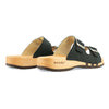 max, pantoletten clogs herren mit biegsamer nachhaltiger holzsohle, der bestseller, farbe: nero-schwarz, holzclogs woody, woody schuhe, woody shoes, handgemachte holzschuhe aus österreich, kärnten