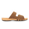 max, pantoletten clogs herren mit biegsamer nachhaltiger holzsohle, der bestseller, farbe: tabacco (braun), holzclogs woody, woody schuhe, woody shoes, handgemachte holzschuhe aus österreich, kärnten