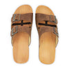 max, pantoletten clogs herren mit biegsamer nachhaltiger holzsohle, der bestseller, farbe: tabacco (braun), holzclogs woody, woody schuhe, woody shoes, handgemachte holzschuhe aus österreich, kärnten