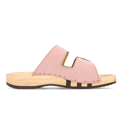 maxima, pantoletten clogs damen mit biegsamer nachhaltiger holzsohle, der bestseller, farbe: confeto, holzclogs woody, woody schuhe, woody shoes, handgemachte holzschuhe aus österreich, kärnten