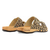 maxima, pantoletten clogs damen mit biegsamer nachhaltiger holzsohle, der bestseller, farbe: wildcat (animal print), holzclogs woody, woody schuhe, woody shoes, handgemachte holzschuhe aus österreich, kärnten