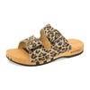 maxima, pantoletten clogs damen mit biegsamer nachhaltiger holzsohle, der bestseller, farbe: wildcat (animal print), holzclogs woody, woody schuhe, woody shoes, handgemachte holzschuhe aus österreich, kärnten