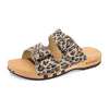 maxima, pantoletten clogs damen mit biegsamer nachhaltiger holzsohle, der bestseller, farbe: wildcat (animal print), holzclogs woody, woody schuhe, woody shoes, handgemachte holzschuhe aus österreich, kärnten