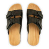 clogs damen melina, pantoletten clogs damen mit biegsamer nachhaltiger holzsohle, der bestseller, farbe: schwarz, holzclogs woody, woody schuhe, woody shoes, handgemachte holzschuhe aus österreich, kärnten
