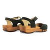 nicole, sandalen clogs damen mit biegsamer nachhaltiger holzsohle, der bestseller, farbe: nero-schwarz, holzclogs woody, woody schuhe, woody shoes, handgemachte holzschuhe aus österreich, kärnten