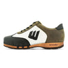 Clog Sneaker Niki Olive Herren Clog von woody Schuhe. Clogs Herren Sneaker. Herrenclog Sneaker woody, Holzschuh, Holz Clog, Holzsohle.  niki, sneakers clogs herren mit biegsamer nachhaltiger holzsohle, der bestseller, farbe: nero-oliva alias schwarz-olivgruen, holzclogs woody, woody schuhe, woody shoes, handgemachte holzschuhe aus österreich, kärnten