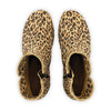 [Wildcat] olga, clog stiefelette damen mit biegsamer nachhaltiger holzsohle, holzclogs woody, woody schuhe, woody shoes, handgemachte holzschuhe aus österreich, kärnten, farbe: wildcat (animal print)