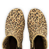 [Wildcat] Olga Damen Clog Stiefelette mit biegsamer nachhaltiger holzsohle, holzclogs woody, woody schuhe, woody shoes, handgemachte holzschuhe aus österreich, kärnten, farbe: wildcat (animal print)