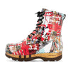 PASCAL-clog-boots-stiefel-herren-mit-biegsamer-nachhaltiger-holzsohle-holzclogs-woody-schuhe-woody shoes-handgemachte-holzschuhe-aus-österreich-kärnten, farbe: kaiser franz joseph (multicolor)
