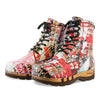 PASCAL-clog-boots-stiefel-herren-mit-biegsamer-nachhaltiger-holzsohle-holzclogs-woody-schuhe-woody shoes-handgemachte-holzschuhe-aus-österreich-kärnten, farbe: kaiser franz joseph (multicolor)