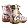 PASCAL-clog-boots-stiefel-herren-mit-biegsamer-nachhaltiger-holzsohle-holzclogs-woody-schuhe-woody shoes-handgemachte-holzschuhe-aus-österreich-kärnten, farbe: kaiser franz joseph (multicolor)