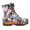 [Sex & Rock'n'Roll] PASCAL-clog-boots-stiefel-herren-mit-biegsamer-nachhaltiger-holzsohle-holzclogs-woody-schuhe-woody shoes-handgemachte-holzschuhe-aus-österreich-kärnten, farbe: Sex & Rock'n'Roll (multicolor)