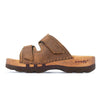 roman, pantoletten clogs herren mit biegsamer nachhaltiger holzsohle, der bestseller, farbe: tabacco-braun, holzclogs woody, woody schuhe, woody shoes, handgemachte holzschuhe aus österreich, kärnten