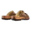 roman, pantoletten clogs herren mit biegsamer nachhaltiger holzsohle, der bestseller, farbe: tabacco-braun, holzclogs woody, woody schuhe, woody shoes, handgemachte holzschuhe aus österreich, kärnten