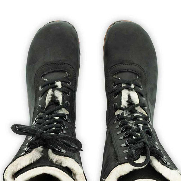 [Nero] Rosanna Damen Clog Stiefel, winter stiefel, winterclogs, winterclog. damenstiefel clogs leder. damen stiefel leder gefüttert bestellen, winterclogs, stiefel mit holzschuhe, holzclogs stiefeln kaufen. farbe: nero (schwarz)