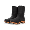 rose, nero, clog schlupfstiefel damen mit biegsamer nachhaltiger holzsohle, holzclogs woody, woody schuhe, woody shoes, handgemachte holzschuhe aus österreich, kärnten