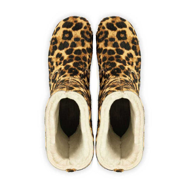 [Ghepardo] Rose Fell Damen Schlupfstiefel mit biegsamer nachhaltiger holzsohle, farbe: ghepardo (animalprint), holzclogs woody, woody schuhe, woody shoes, handgemachte holzschuhe aus österreich, kärnten