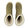 rose, farbe: olivia (olivgruen), clog schlupfstiefel damen mit biegsamer nachhaltiger holzsohle, holzclogs woody, woody schuhe, woody shoes, handgemachte holzschuhe aus österreich, kärnten