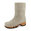 rose, farbe: sabbia (sand), clog schlupfstiefel damen mit biegsamer nachhaltiger holzsohle, holzclogs woody, woody schuhe, woody shoes, handgemachte holzschuhe aus österreich, kärnten