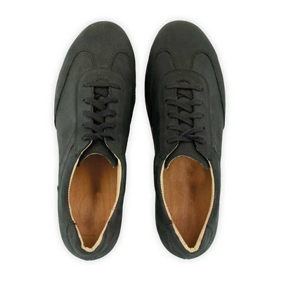 sam, sneakers clogs herren mit biegsamer nachhaltiger holzsohle, der bestseller, farbe: nero (schwarz), holzclogs woody, woody schuhe, woody shoes, handgemachte holzschuhe aus österreich, kärnten