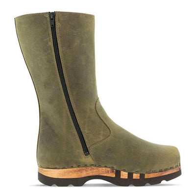 [Olivia] Sandro Herren Clog Stiefel von woody Schuhe. Herrenclogs mit biegsamer Holzsohle von woody Schuhe, Herrenclog von woody Schuhe. Clogs mit biegsamer Holzsohle und holzfußbett. Herrenclogs, Holzclogs kaufen. Clogs online bestellen. Handgemachte Herrenstiefel, farbe: nero (schwarz)