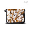 woody Klara Damen-Handtasche aus Natur-Fell in Schwarz, Detailansicht Fell-Textur
