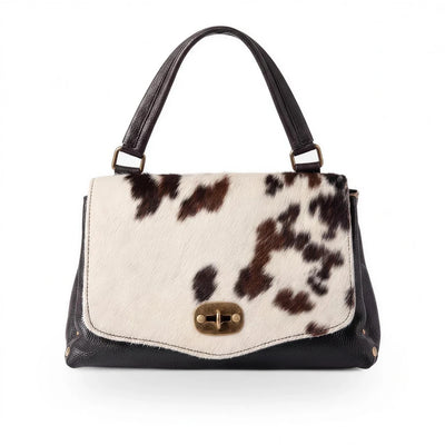 woody Alma - elegante Handtasche, Handtasche aus Kuhfell, Ansicht 6, handgemacht in Österreich