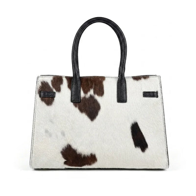woody Greta - elegante Handtasche, Handtasche aus Kuhfell, Ansicht 2, handgemacht in Österreich