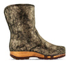 [Noirgold] ULLI-clog-boots-stiefel-damen-mit-biegsamer-nachhaltiger-holzsohle-holzclogs-woody-schuhe-woody shoes-handgemachte-holzschuhe-aus-österreich-kärnten, farbe: Noirgold (gold mit schwarzen cracks)