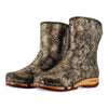 [Noirgold] ULLI-clog-boots-stiefel-damen-mit-biegsamer-nachhaltiger-holzsohle-holzclogs-woody-schuhe-woody shoes-handgemachte-holzschuhe-aus-österreich-kärnten, farbe: Noirgold (gold mit schwarzen cracks)