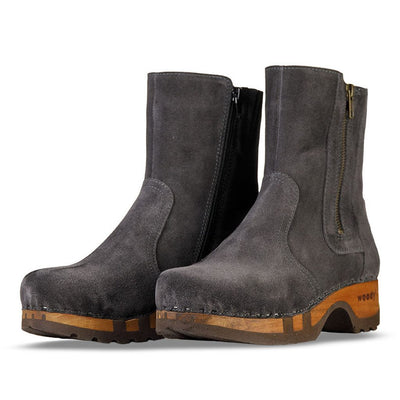 Veronika Damen Clog Stiefelette woody®