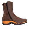 clogs damen veronika woody holzschuhe. veronika ankle boots mit zip, damenstiefel reissverschluss, stiefel, damenclogs mit flexibler, biegsamer holzsohle. holzclogs, clogs damen knöchel stiefel, damen clogs mit fussbett. ankleboots holz schuhe, holzclog, holzschuhe bestellen.