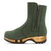 Veronika-Damen-Clog-Stiefelette-woody-farbe: forest (waldgruen), ganzjahres, kalbslederfutter