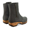 Veronika-Damen-Clog-Stiefelette-woody-farbe: grigio (dunkelgrau), ganzjahres, kalbslederfutter