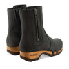 Veronika-Damen-Clog-Stiefelette-woody-farbe: nero (schwarz), ganzjahres, kalbslederfutter