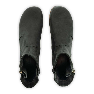Veronika-Damen-Clog-Stiefelette-woody-farbe: nero (schwarz), ganzjahres, kalbslederfutter