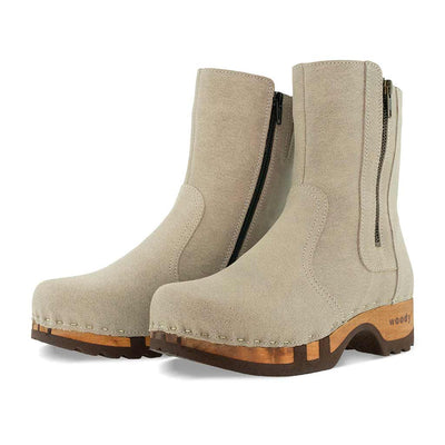 Veronika-Damen-Clog-Stiefelette-woody-farbe: sabbia (sand), ganzjahres, kalbslederfutter